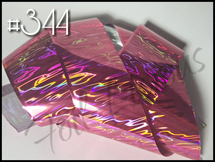 Foil #344 - Ripple me Pink