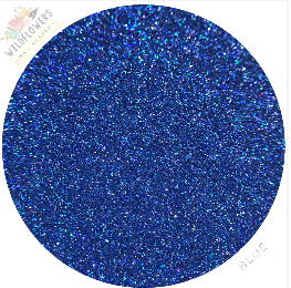 Blue Micro Holo Glitter