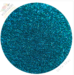 Deep Teal Micro Holo Glitter