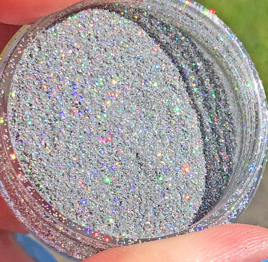 Silver Micro Holo Glitter