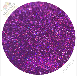 Purple Micro Holo Glitter