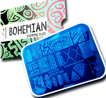 Bohemian Stamping Plate