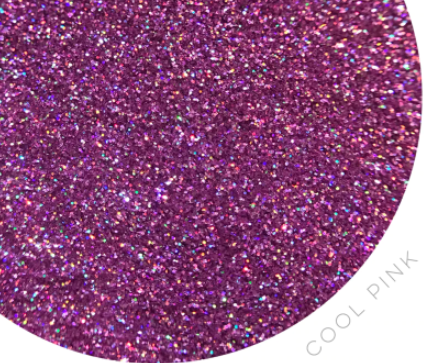 Cool Pink Micro Holo Glitter