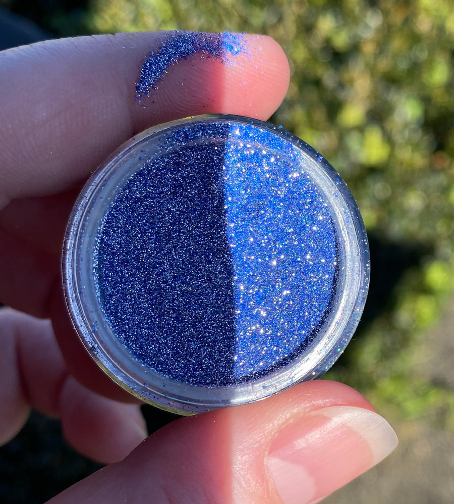 Blue Reflective Glitter